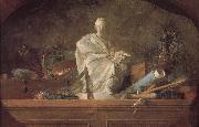 Jean Baptiste Simeon Chardin Draw a Sweden oil painting artist